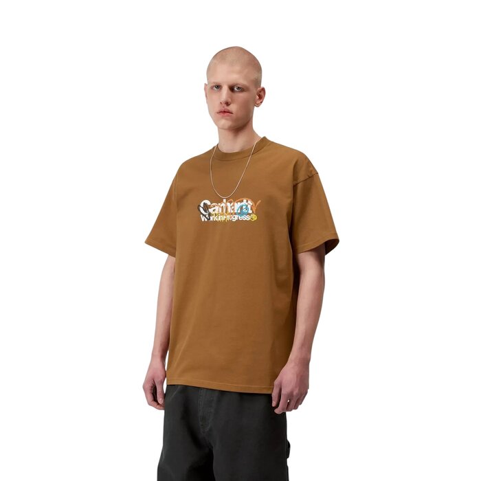 Carhartt WIP S/S Primary T-Shirt - Hamilton Brown