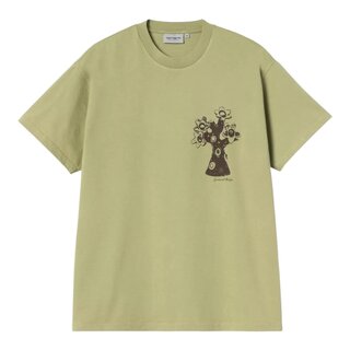 Carhartt WIP S/S Forma T-Shirt - Gentle Green Heavy Stone Wash