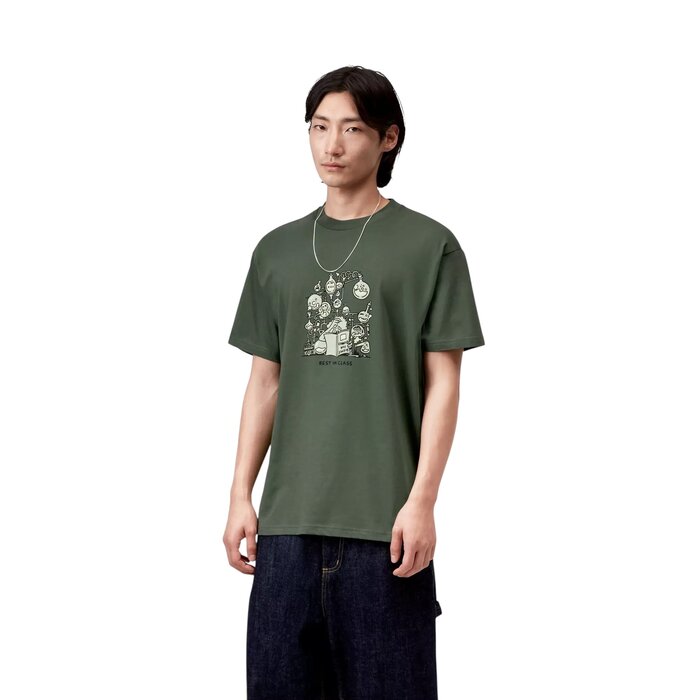 Carhartt WIP S/S Beaker T-Shirt - Sycamore Tree