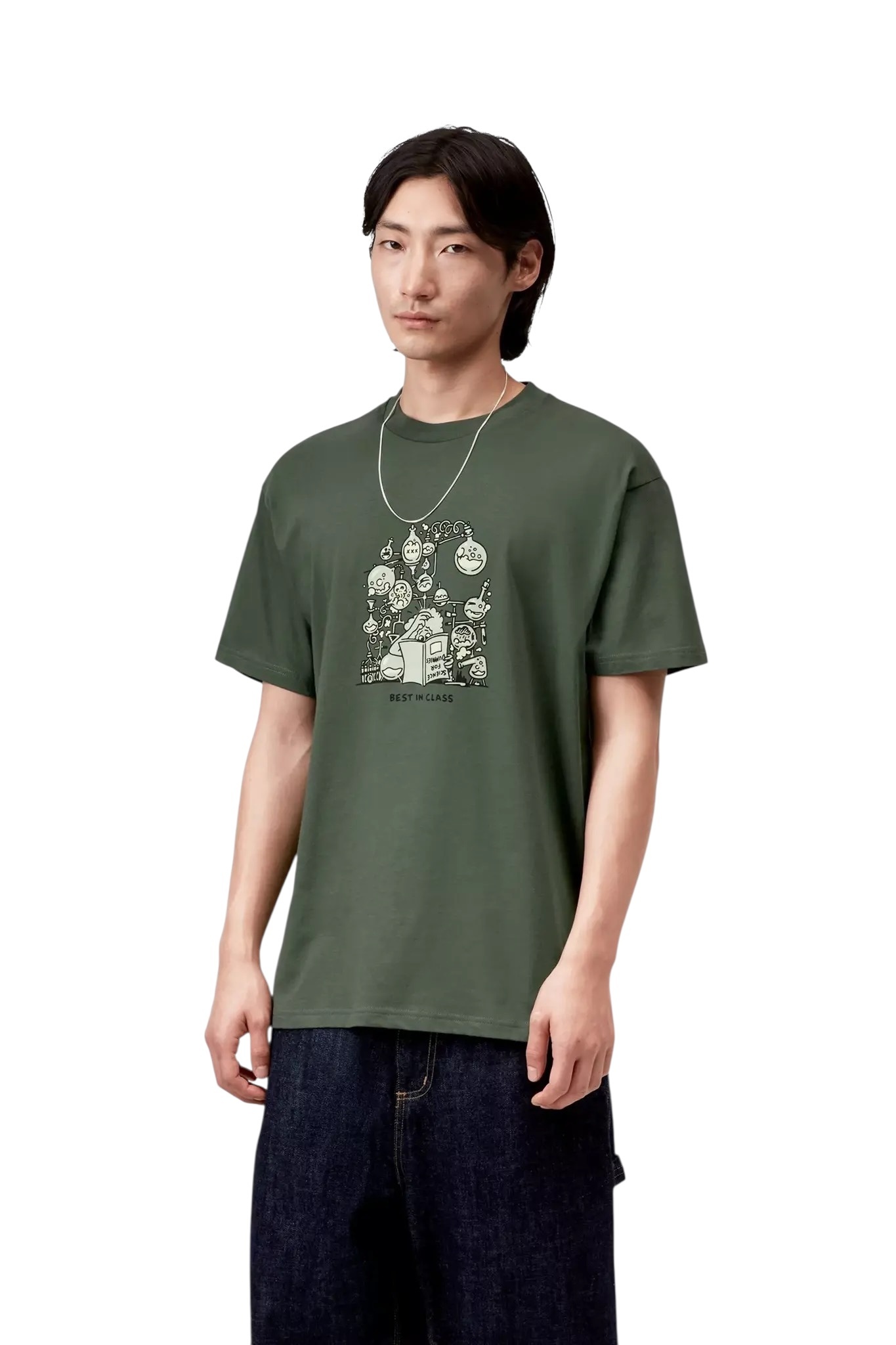 Carhartt WIP S/S Beaker T-Shirt - Sycamore Tree