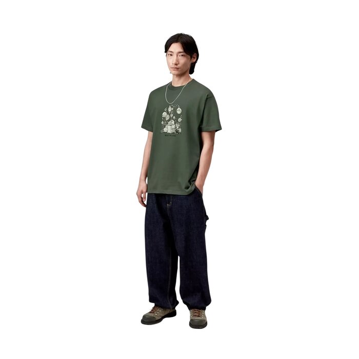 Carhartt WIP S/S Beaker T-Shirt - Sycamore Tree