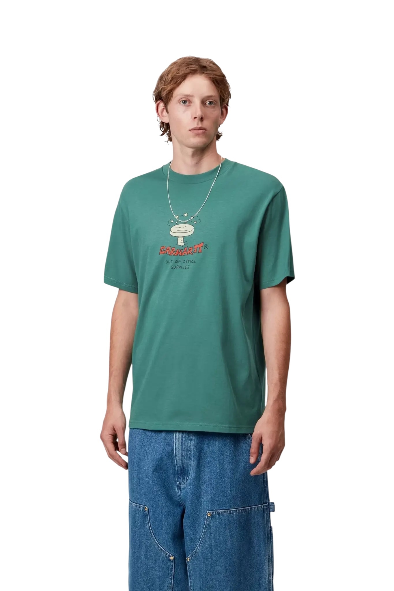Carhartt WIP S/S Work Life Romance T-Shirt - Saguaro