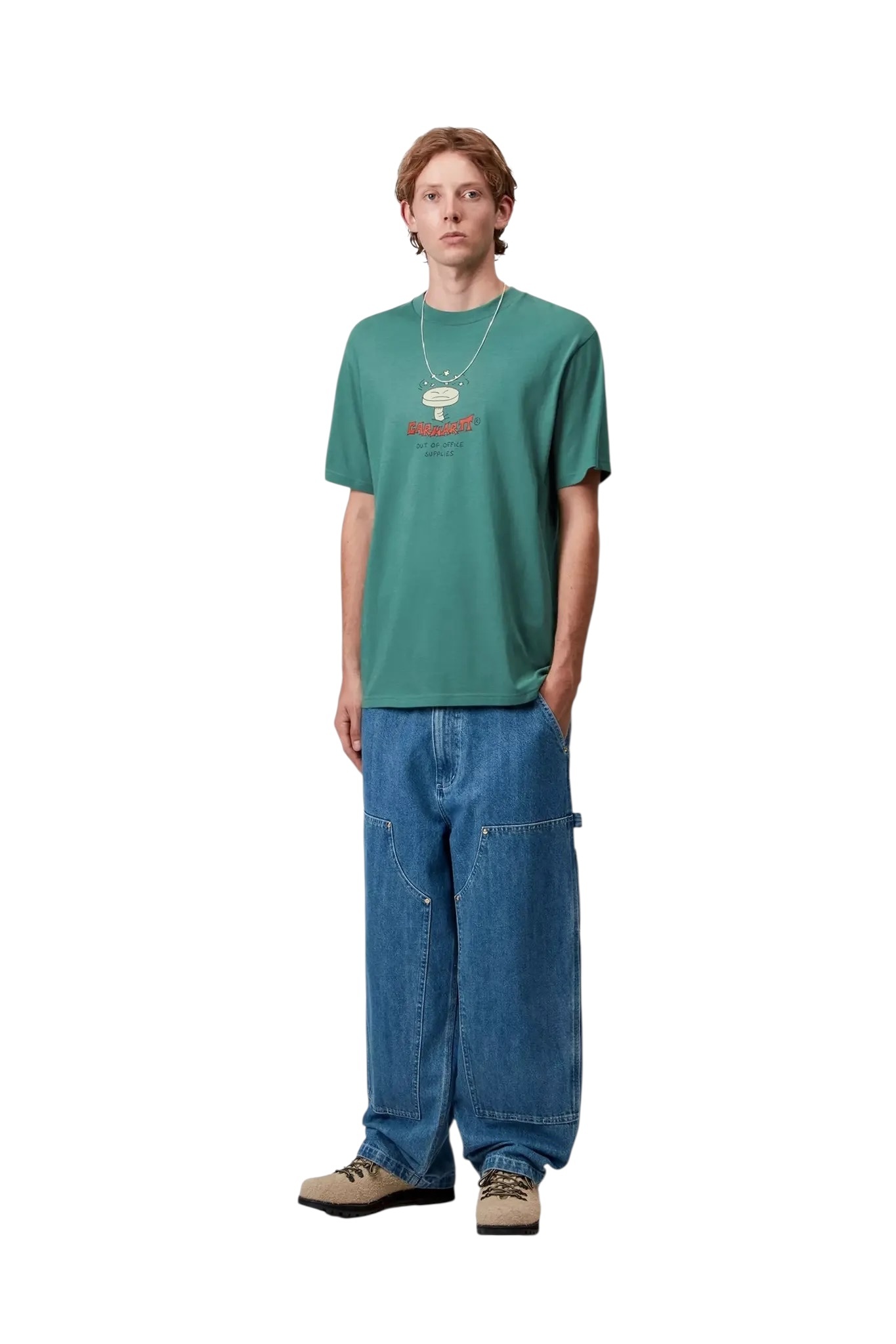 Carhartt WIP S/S Work Life Romance T-Shirt - Saguaro