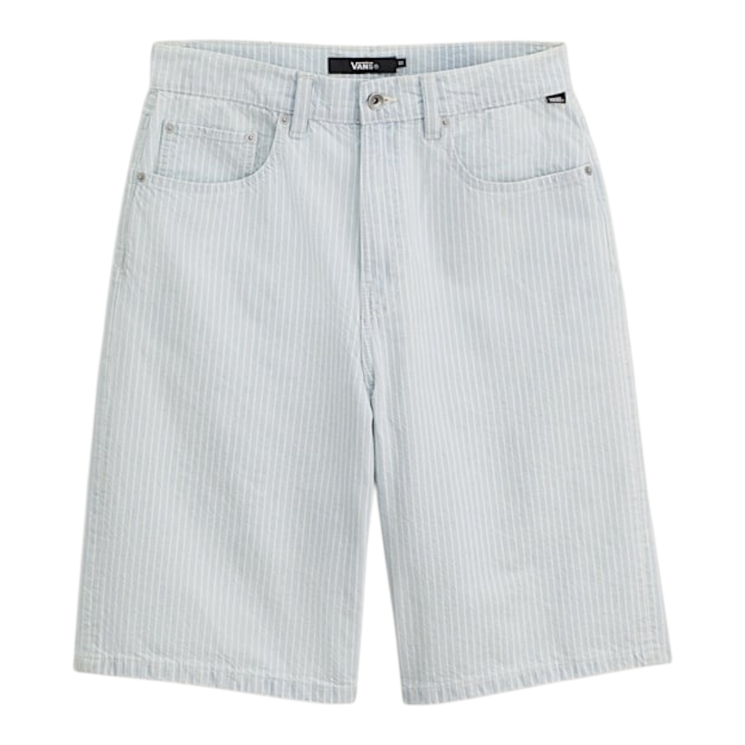 Vans Check-5 Baggy Striped Short - Blue Ice