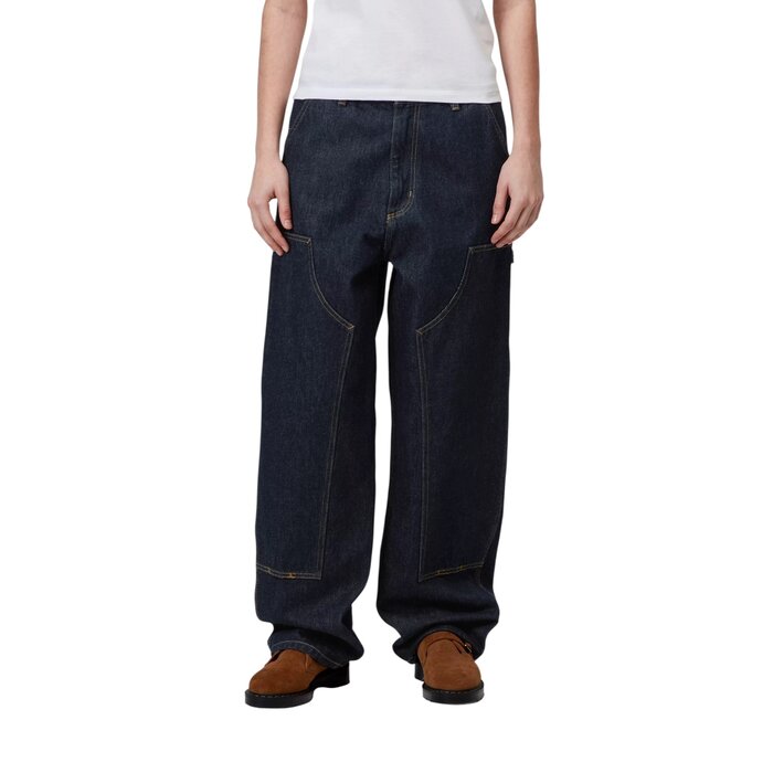 Carhartt WIP W' Brandon double Knee Pant - Blue Rinsed
