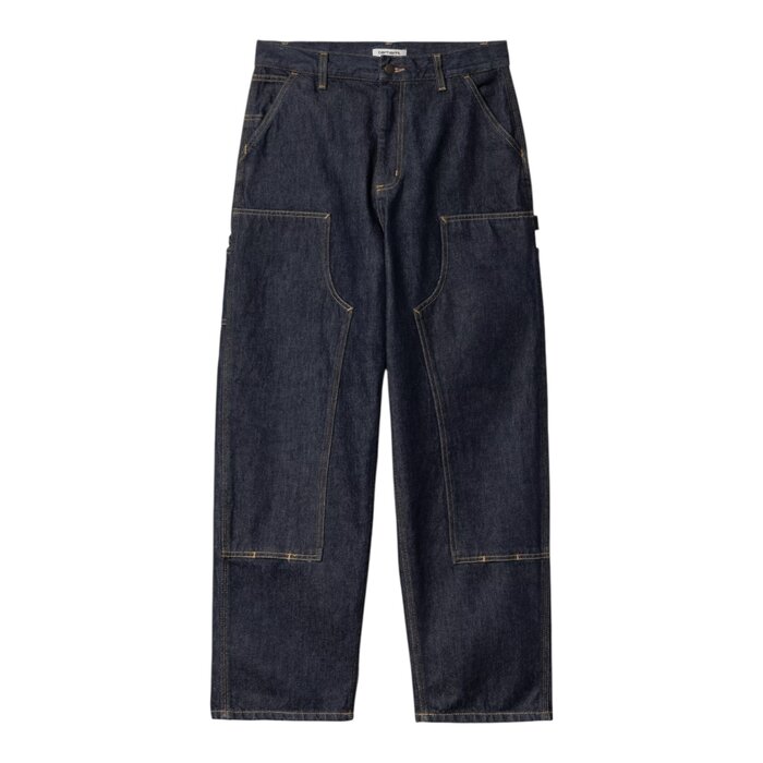 Carhartt WIP W' Brandon double Knee Pant - Blue Rinsed