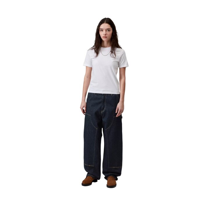 Carhartt WIP W' Brandon double Knee Pant - Blue Rinsed