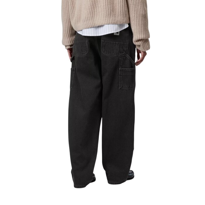 Carhartt WIP W' Brandon double Knee Pant - Black Stone Washed