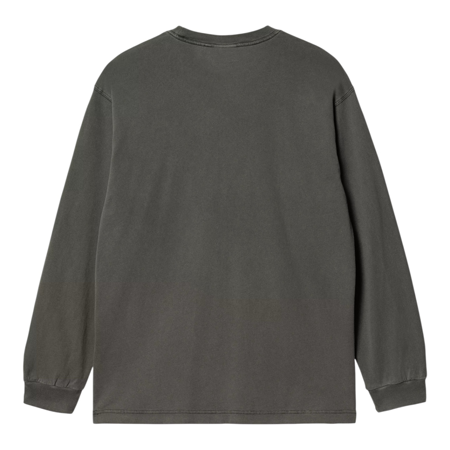 Carhartt WIP L/S Nelson T-Shirt - Black Garment Dyed