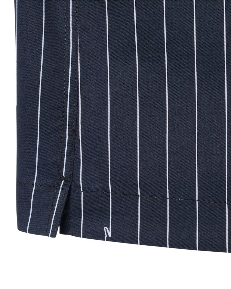 Lacoste Chemise relaxed fit twill imprimé - Noir/Blanc