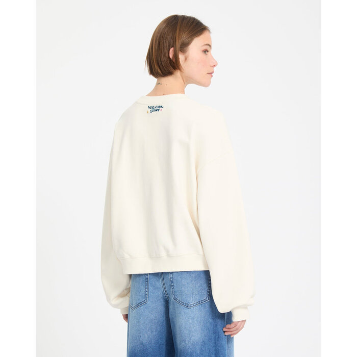 Volcom Fa Bruno Lucas Crew - Off White