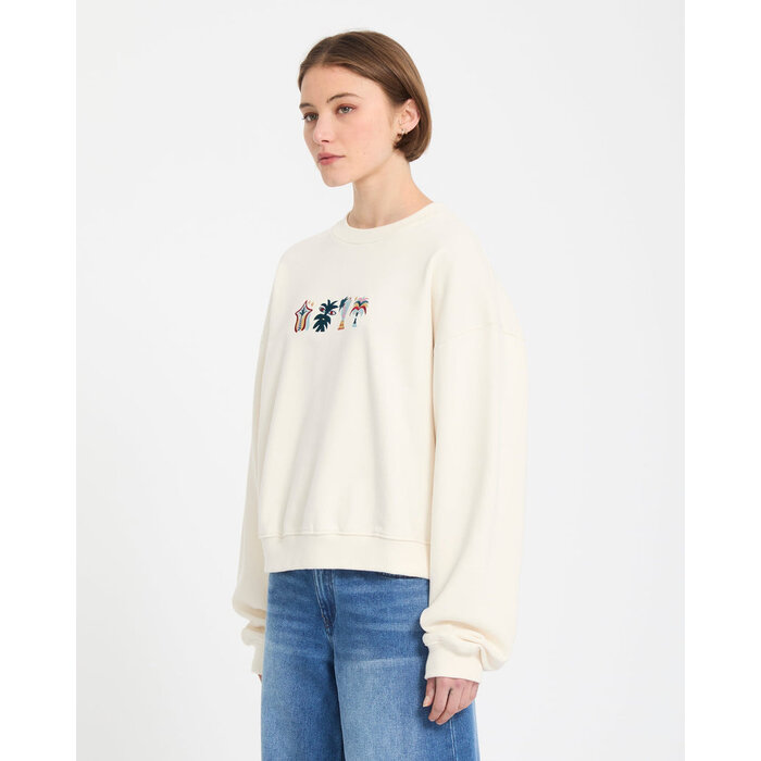 Volcom Fa Bruno Lucas Crew - Off White