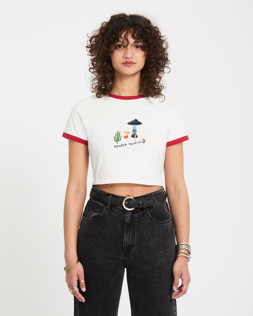 Volcom Fa Mickey Mason Tee  - Off White