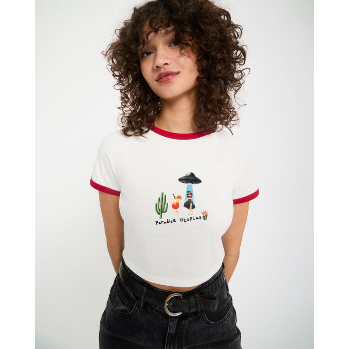 Volcom Fa Mickey Mason Tee  - Off White