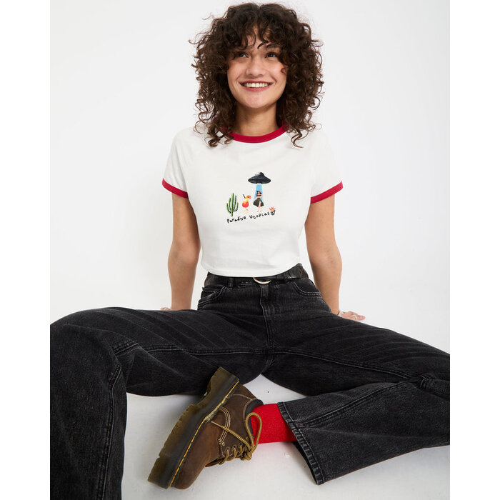 Volcom Fa Mickey Mason Tee  - Off White