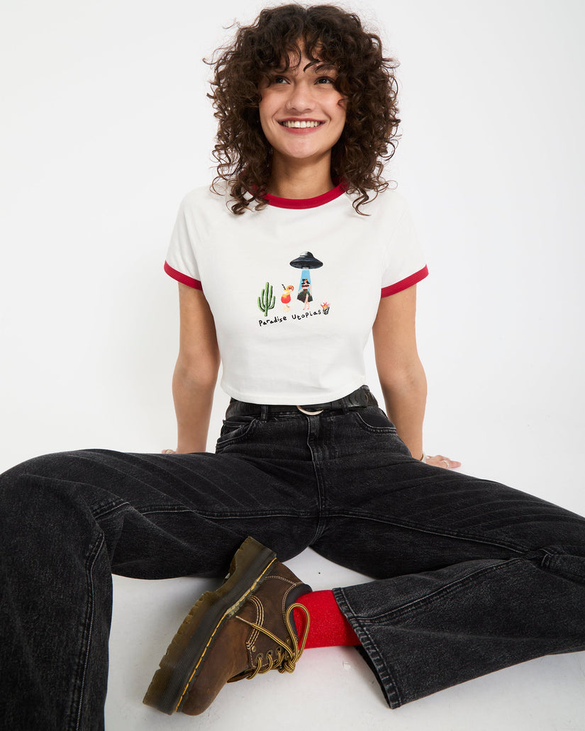 Volcom Fa Mickey Mason Tee  - Off White