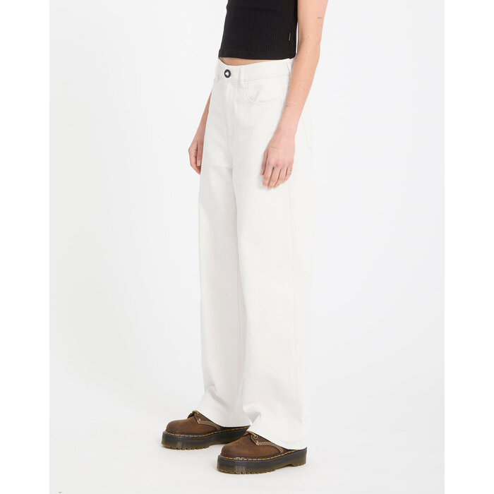 Volcom Weellow II Denim Pant - Dirty White