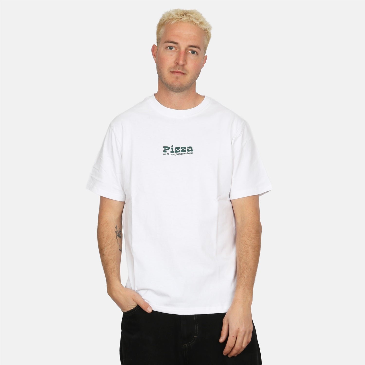 Kaotiko In Crust We Trust T-Shirt - White