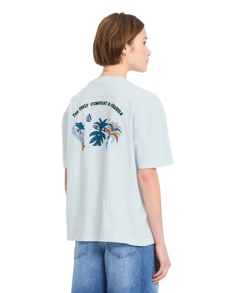 Volcom Fa Bruno Lucas 2 Tee  - Light Blue Acid
