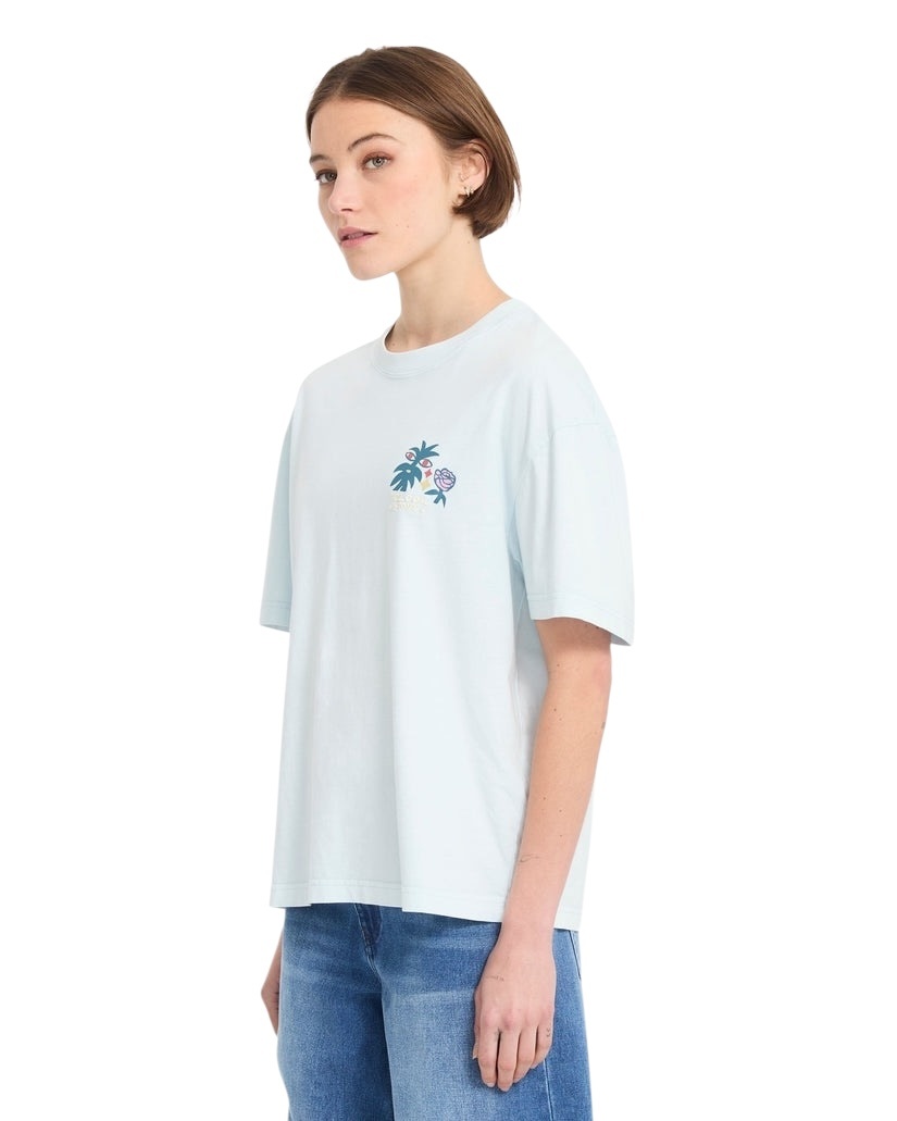 Volcom Fa Bruno Lucas 2 Tee  - Light Blue Acid