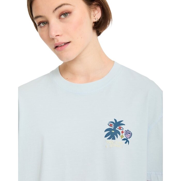 Volcom Fa Bruno Lucas 2 Tee  - Light Blue Acid