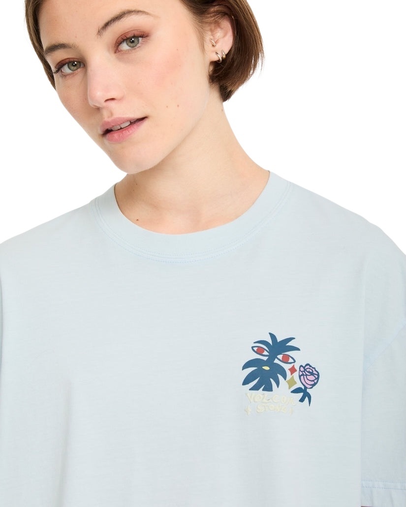 Volcom Fa Bruno Lucas 2 Tee  - Light Blue Acid