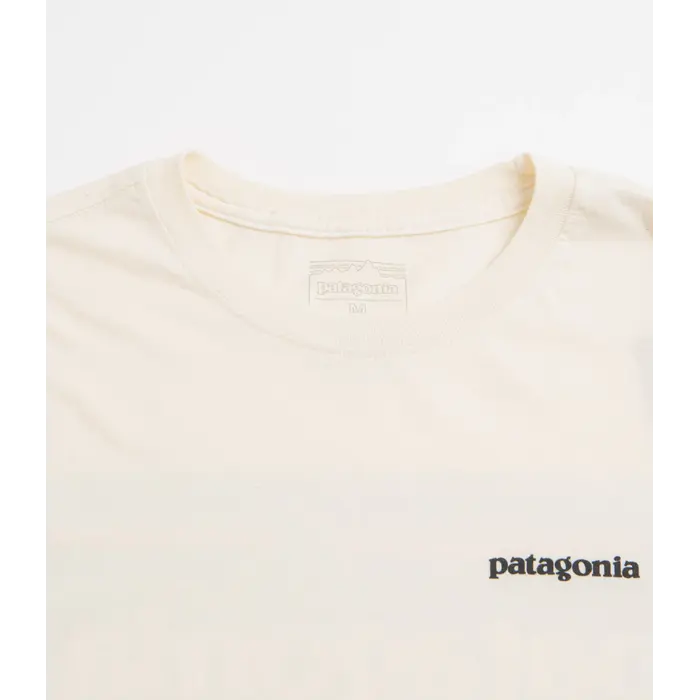 Patagonia M's P-6 Logo Responsibili-Tee - Undyed Natural