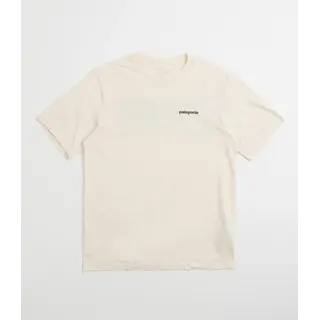 Patagonia M's P-6 Logo Responsibili-Tee - Undyed Natural