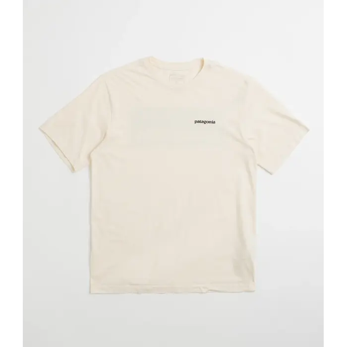 Patagonia M's P-6 Logo Responsibili-Tee - Undyed Natural