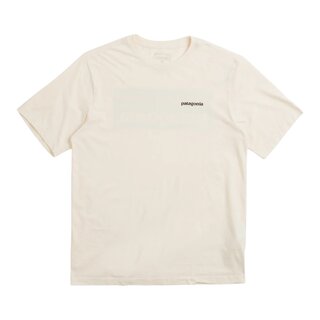 Patagonia M's P-6 Logo Responsibili-Tee - Undyed Natural