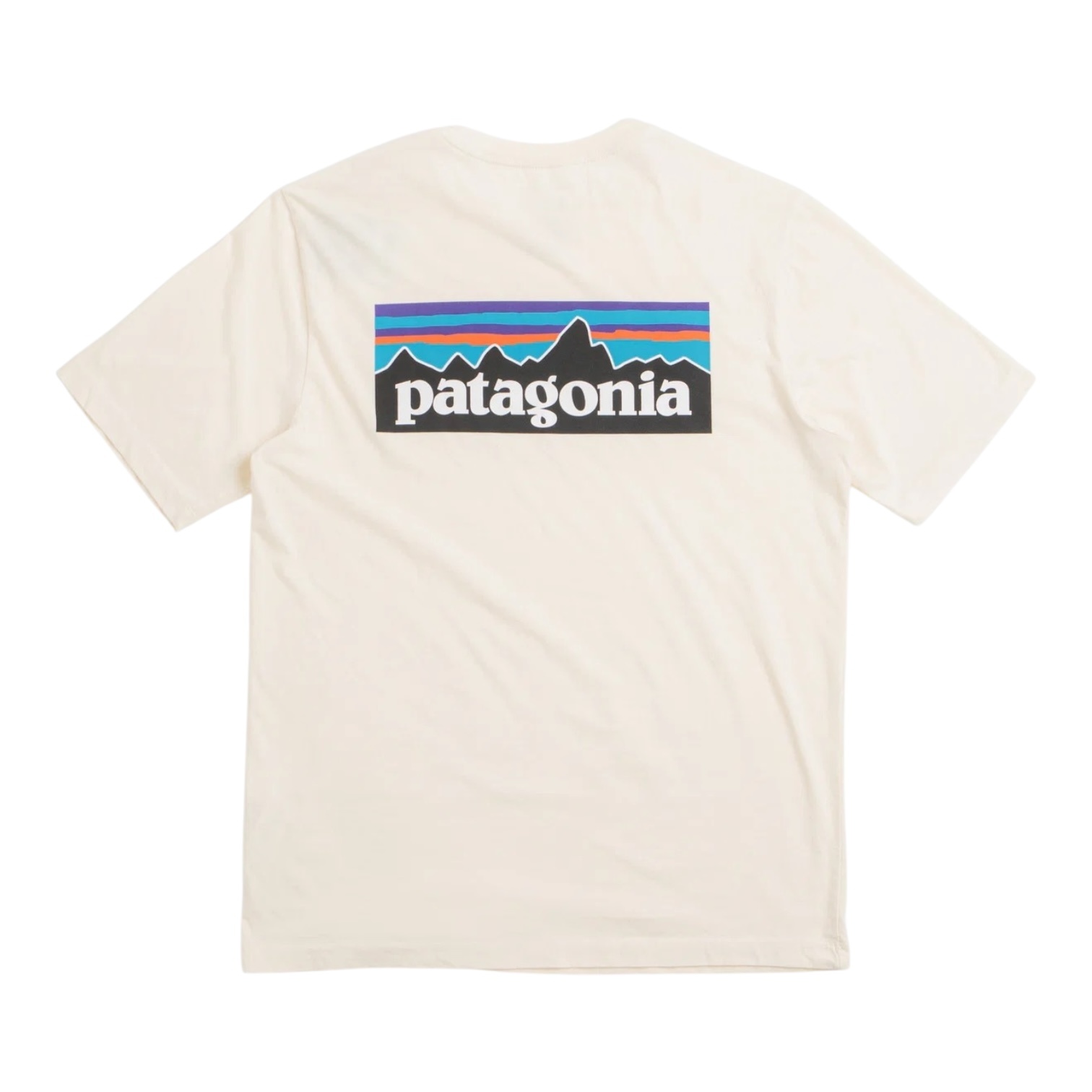 Patagonia M's P-6 Logo Responsibili-Tee - Undyed Natural