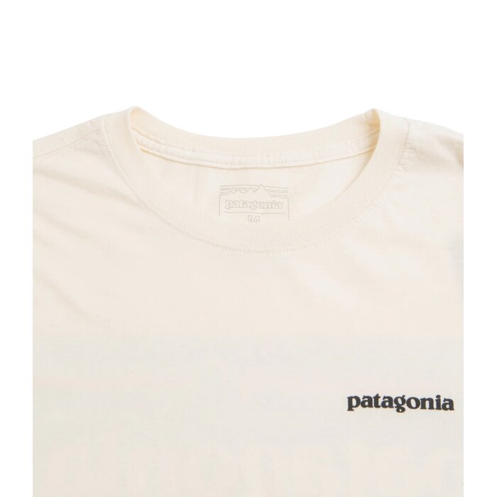 Patagonia M's P-6 Logo Responsibili-Tee - Undyed Natural