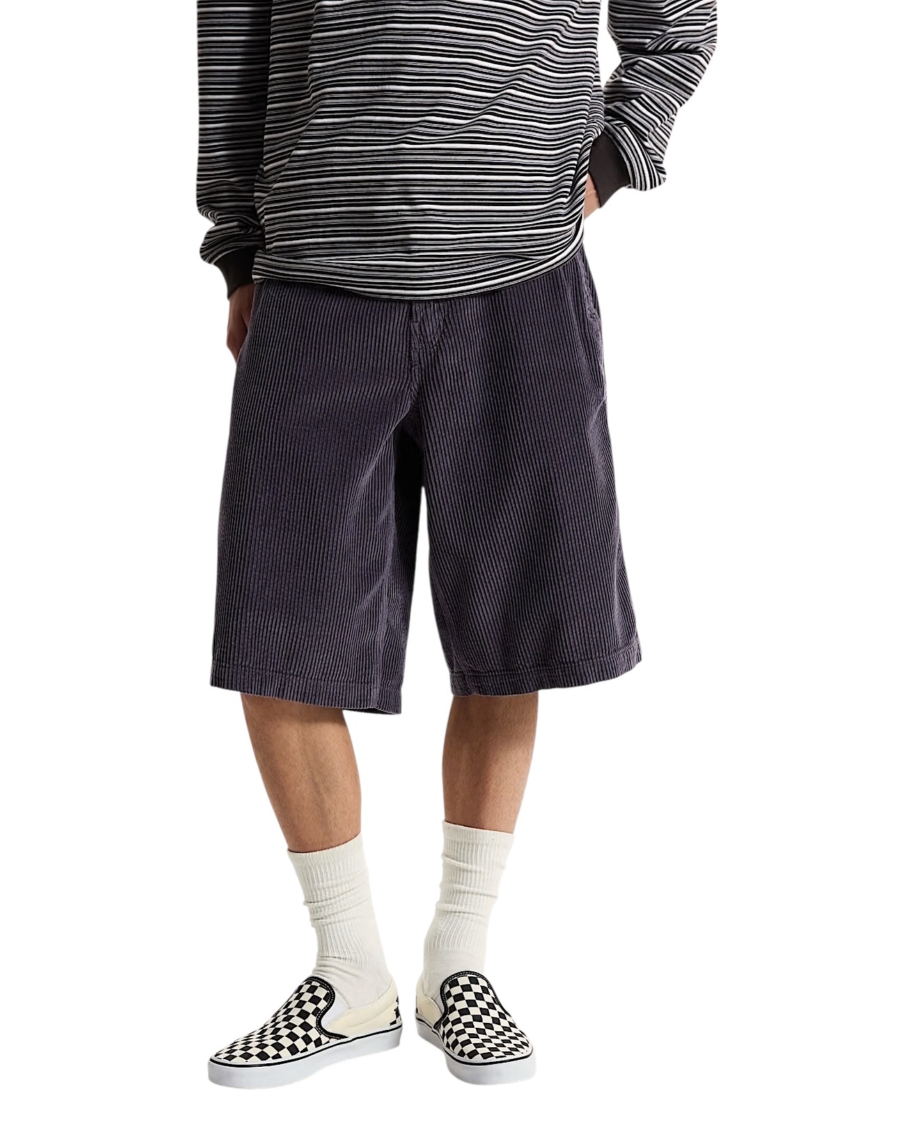 Vans Cord Short - Steel Shadow