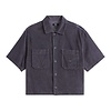Cord Button Up - Steel Shadow