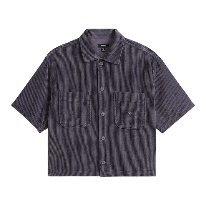 Vans Cord Button Up - Steel Shadow