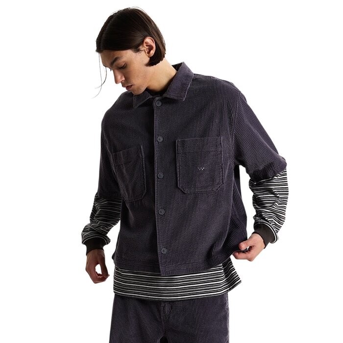Vans Cord Button Up - Steel Shadow
