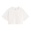S/S Ellipse Relax Crop Tee - Egret