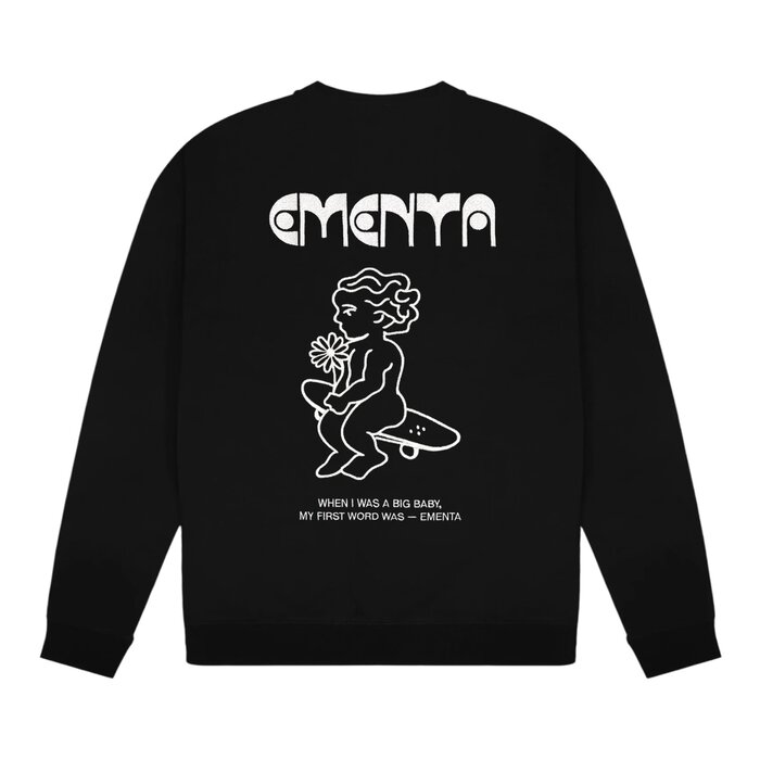 Ementa First Word Crew - Black