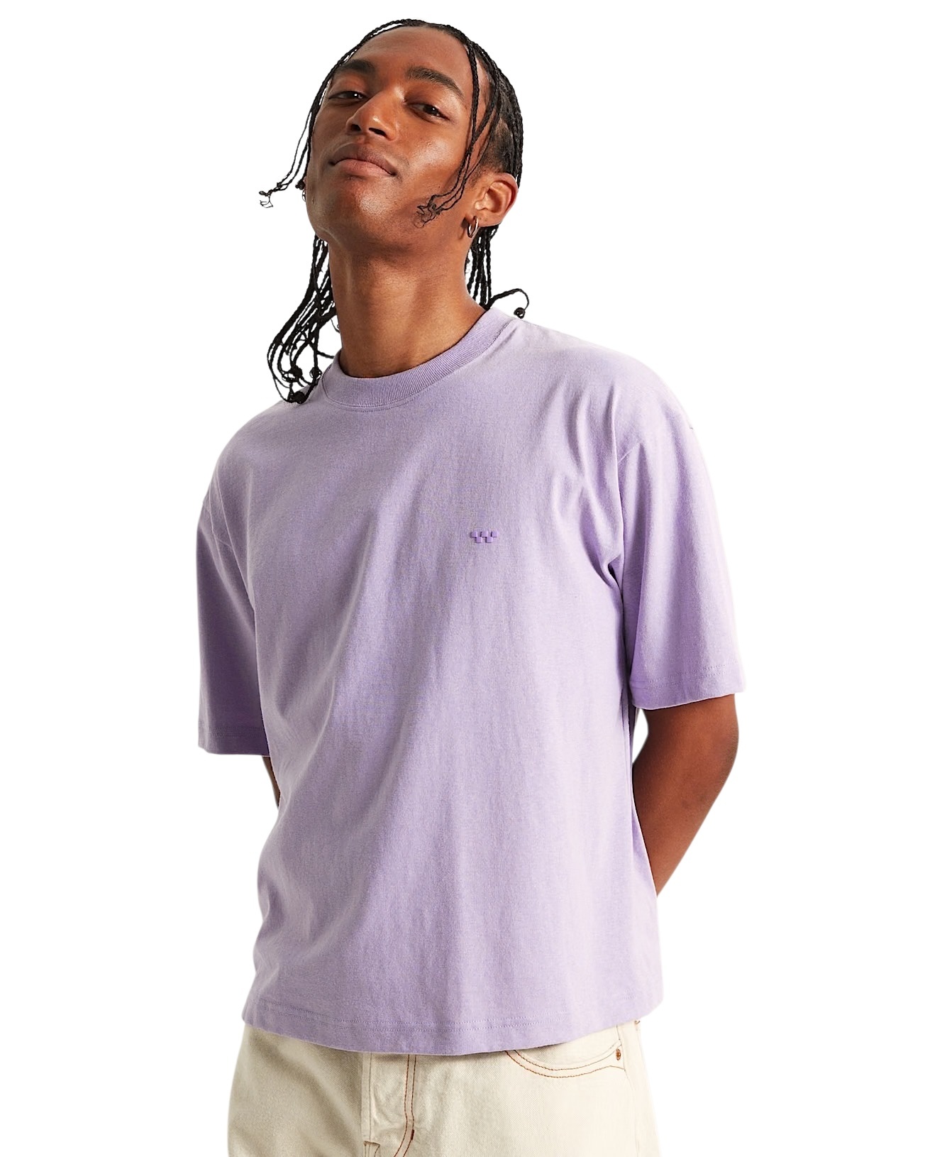 Vans Blurred Face Short S/S T Shirt - Soft Orch
