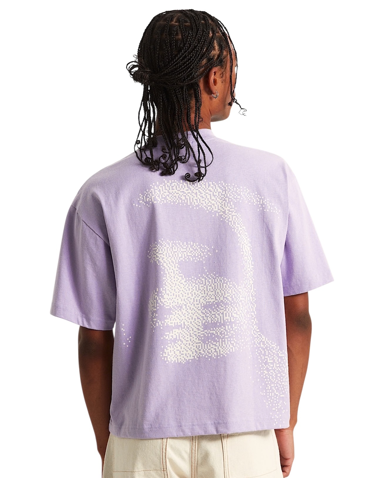 Vans Blurred Face Short S/S T Shirt - Soft Orch