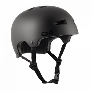 TSG Evolution Solid Color Helmet - Satin Dark Black