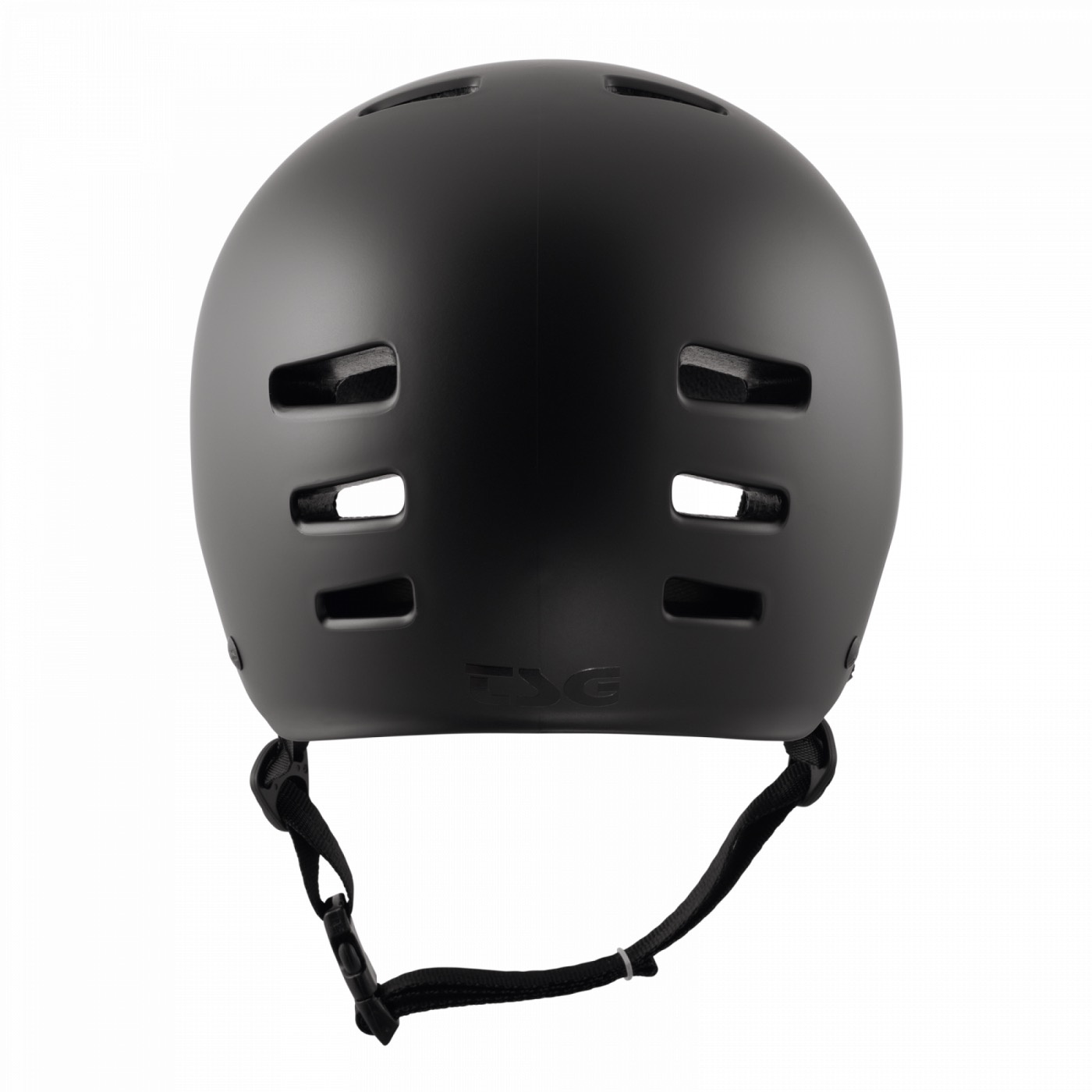 TSG Evolution Solid Color Helmet - Satin Dark Black