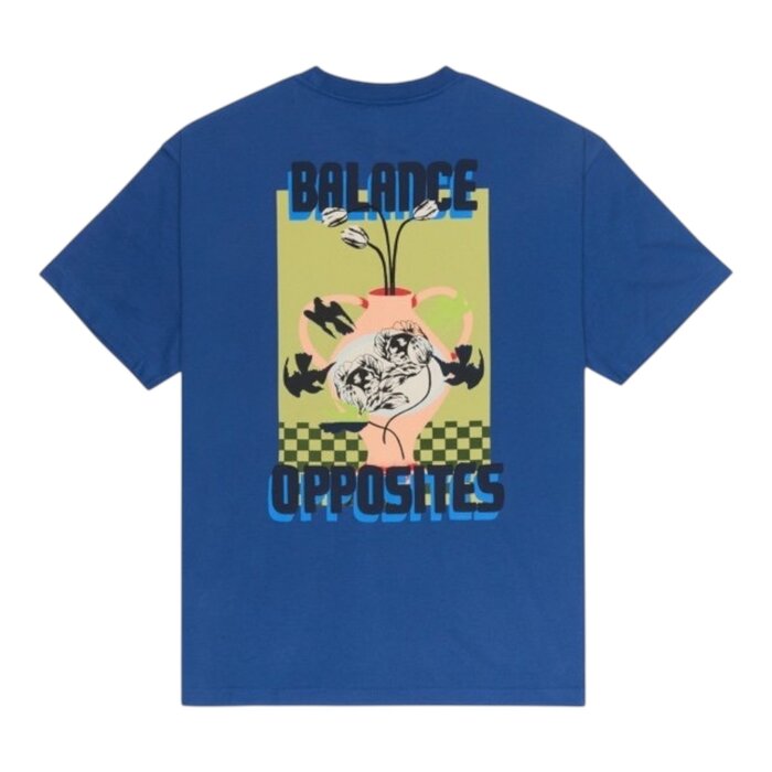 Ruca Antonia Figueiredo Twin Tulips S/S T-Shirt - indigo blues