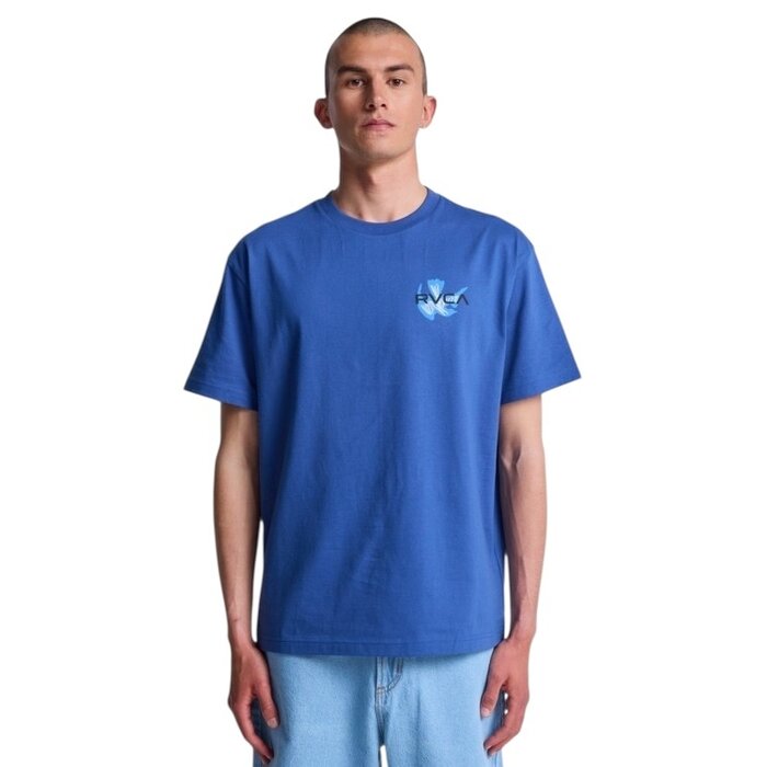 Ruca Antonia Figueiredo Twin Tulips S/S T-Shirt - indigo blues