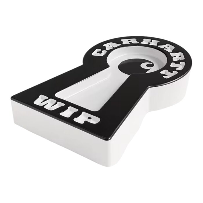 Carhartt WIP Locked Cone Incense - Holder Ceramic White /  Black
