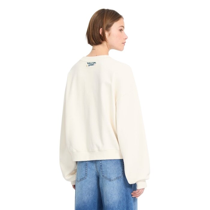 Volcom Fa Bruno Lucas Crew - Off White