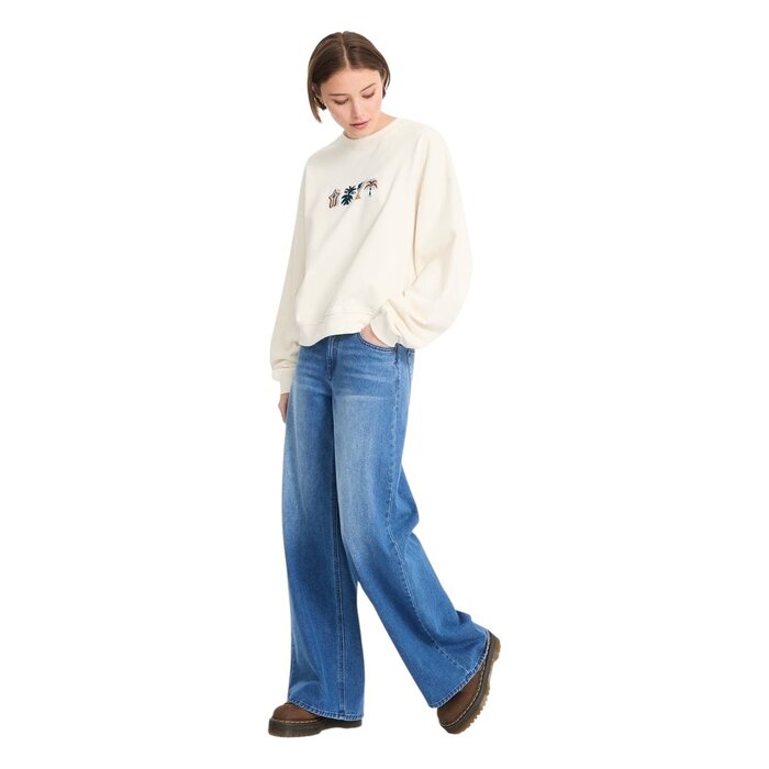 Volcom Fa Bruno Lucas Crew - Off White