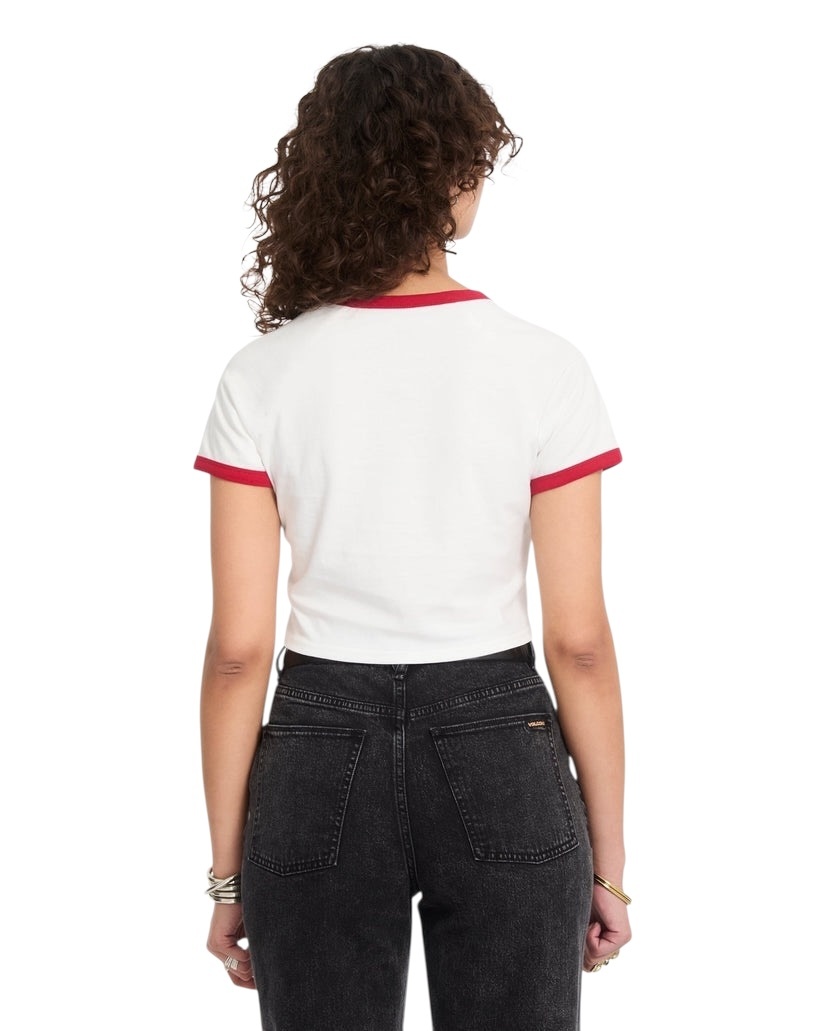 Volcom Fa Mickey Mason Tee  - Off White