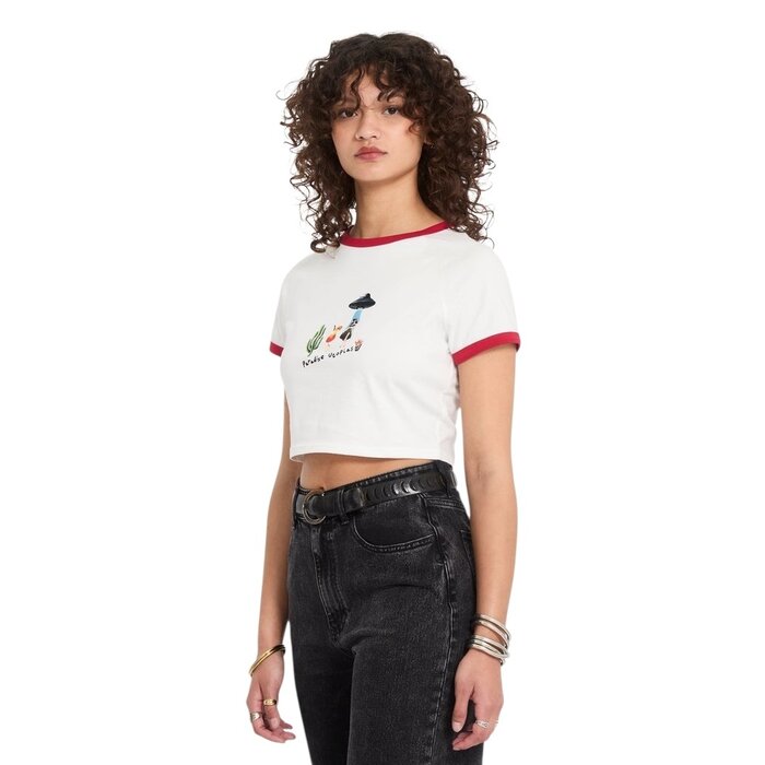Volcom Fa Mickey Mason Tee  - Off White