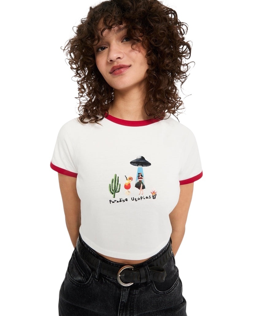 Volcom Fa Mickey Mason Tee  - Off White
